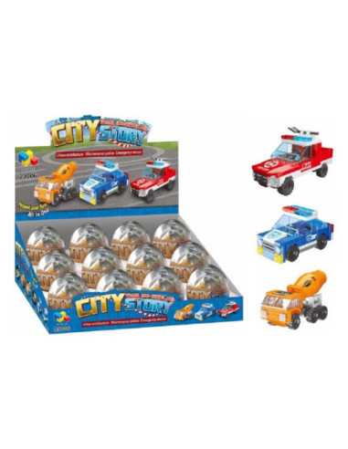 DZIELNYPACJENT.EU|KLOCKI W JAJKU "AUTKO"|5901353113100