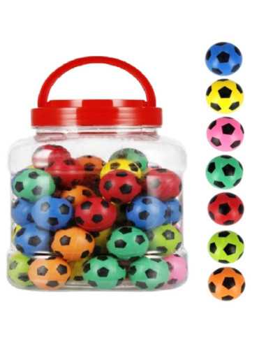 DZIELNYPACJENT.EU|PIŁKI KAUCZUKOWE "FOOTBALL - 3"- 60 szt.|5905523627343