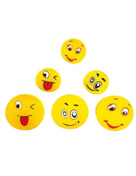 DZIELNYPACJENT.EU|GUMKI SZKOLNE "BUŹKI - 1" - 6 szt.|5901271500488