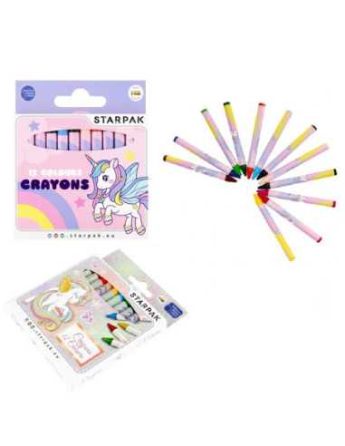 DZIELNYPACJENT.EU|KREDKI WOSKOWE "JEDNOROŻEC"|5904335838138