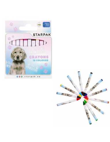 DZIELNYPACJENT.EU|KREDKI WOSKOWE "PSIAKI"|5905523622591