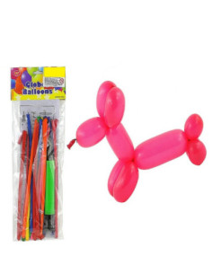 DZIELNYPACJENT.EU|DŁUGIE BALONY Z POMPKĄ (SERIA - 1) - 20 szt.|5901271457980