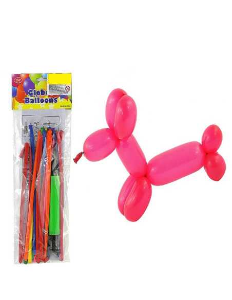 DZIELNYPACJENT.EU|DŁUGIE BALONY Z POMPKĄ (SERIA - 1) - 20 szt.|5901271457980