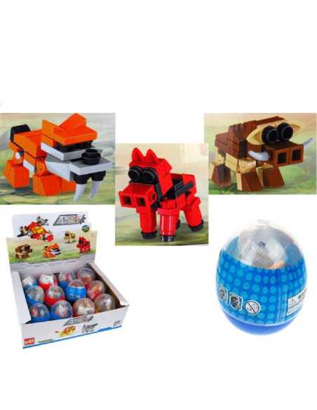 DZIELNYPACJENT.EU|KLOCKI W JAJKU "ZWIERZĄTKA - ANIMAL"|5902388381014