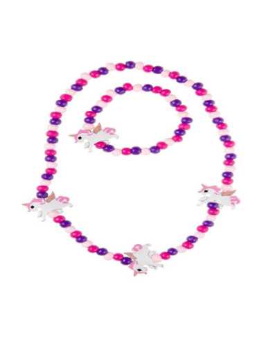 DZIELNYPACJENT.EU|BIŻUTERIA "ZESTAW WOOD - JEDNOROŻEC"|5413247004703