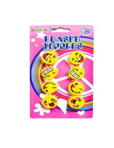 DZIELNYPACJENT.EU|GUMKI SZKOLNE "BUŹKI" - 8 szt.|5900733537017