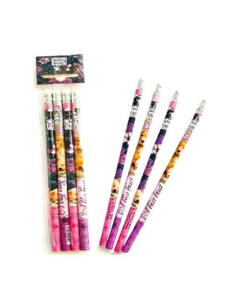 DZIELNYPACJENT.EU|OŁÓWKI "CLEO I FRANK" - 4 szt.|