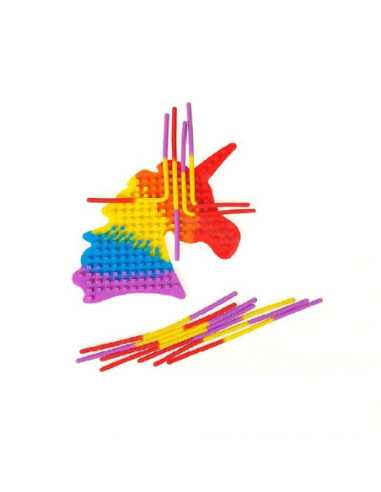 DZIELNYPACJENT.EU|UKŁADANKA SENSORYCZNA "JEDNOROŻEC"|5901271614567