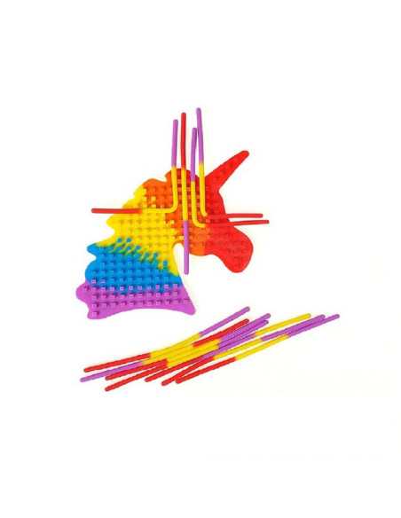 DZIELNYPACJENT.EU|UKŁADANKA SENSORYCZNA "JEDNOROŻEC"|5901271614567