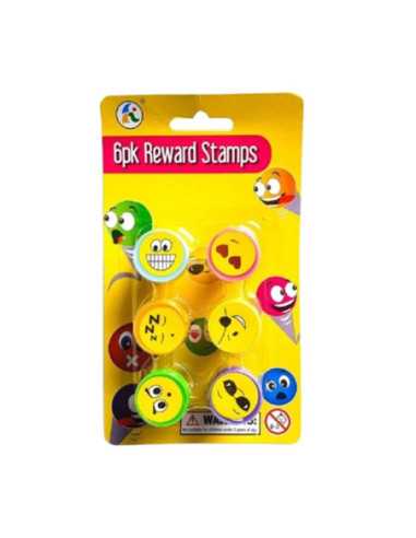 DZIELNYPACJENT.EU|PIECZĄTKI "FACE" - 6 szt.|5901353633707