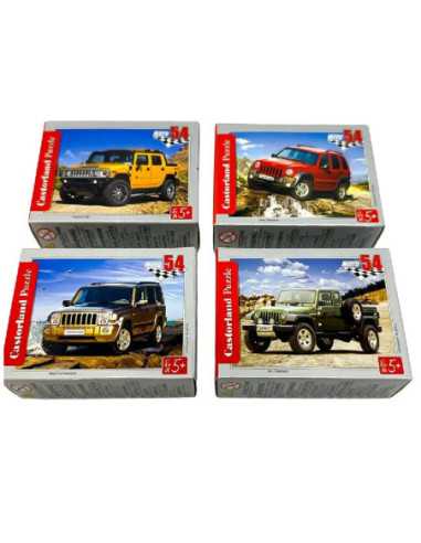 DZIELNYPACJENT.EU|MINI PUZZLE "SAMOCHODY"|5904438005406