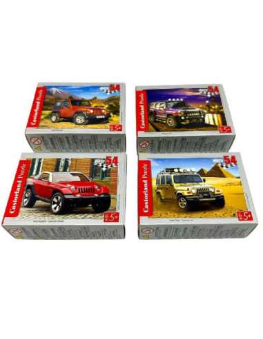 DZIELNYPACJENT.EU|MINI PUZZLE "SAMOCHODY"|5904438005406