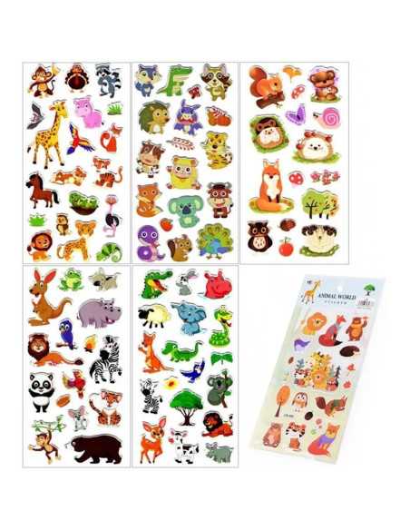 DZIELNYPACJENT.EU|NAKLEJKI "ZWIERZĄTKA - MIX" (SERIA 8)|5901353119683