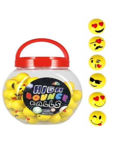 DZIELNYPACJENT.EU|PIŁKA KAUCZUKOWA "EMOTKI -2"|5905523627312